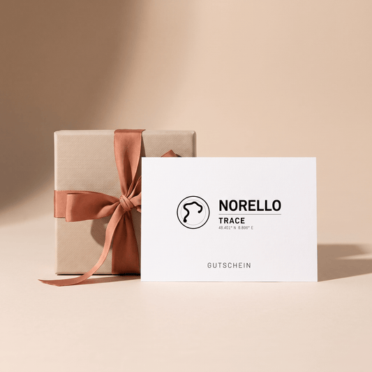 Norello Gutschein — Geschenkbox mit Gutscheinkarte